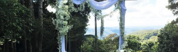 A gorgeous Mountain setting at St Bernards Hotel – Mt Tamborine for yesterday’s wedding.…