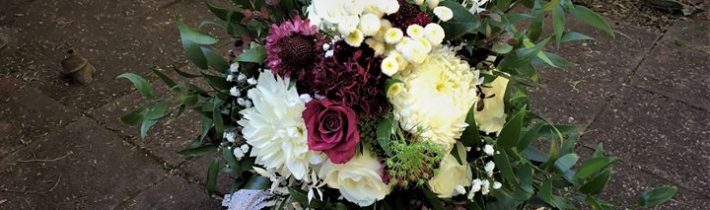 White with a touch of burgundy for Alanna and Rob at Tamborine Gardens Wedding…